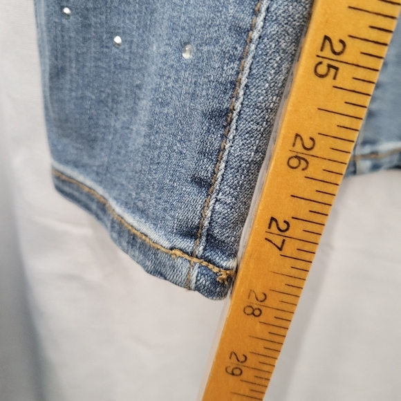 Lane Bryan Pull- On Fit Embellished High Rise Jegging Women's New Size 18 - Picture 7 of 12